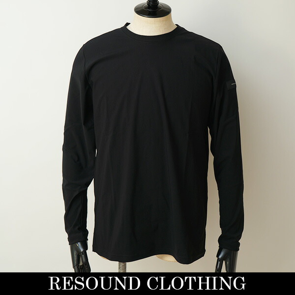 RESOUND CLOTHING(リサウンドクロージング)ロングTシャツブラックRC37-T-001