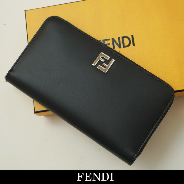 【専用】フェンディFENDI★コンチネンタル★ラウンドファスナー長財布レザー黒 フェンディ FENDI エフイズ フェンディ ラウンドファスナー 長財布