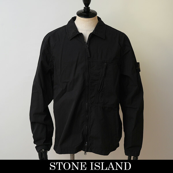 ストーンアイランド 19AW ナイロンオーバー長袖シャツジャケット ブラック 楽天市場】STONE ISLAND ストーンアイランド シャツジャケット