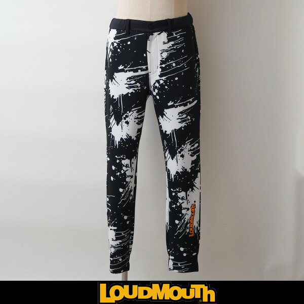 LOUDMOUTH(ラウドマウス) ダンボールニット柄パンツ ブラック系 775 308 023