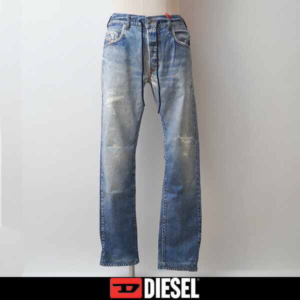 楽天市場】ディーゼル ジョグジーンズ 【129】00SU3F-084JB-02 : ベル