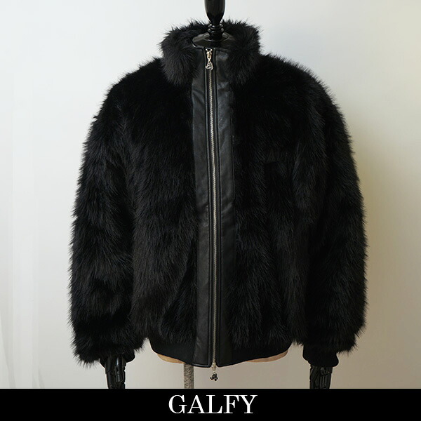 GALFY(ガルフィー)毛皮 上衣黒いこと153000