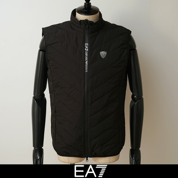 EMPORIO ARMANI（エンポリオ アルマーニ） ダウンベスト ブラック 8NPQ02 PNE1Z