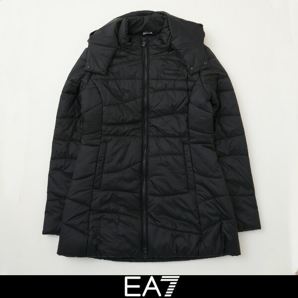 EMPORIO ARMANI（エンポリオ アルマーニ） レディース中綿コート ブラック 7W000651 AF16413