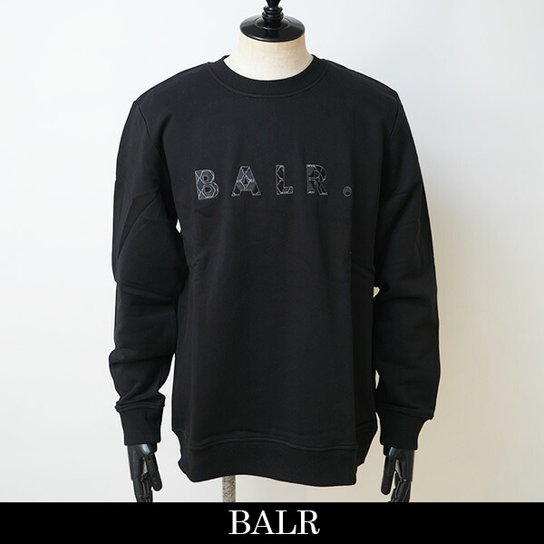 BALR(ボーラー) トレーナー ブラック B1262 1087