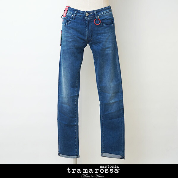 tramarossa(トラマロッサ) ストレッチデニムパンツ インディゴ 239 50171003 510