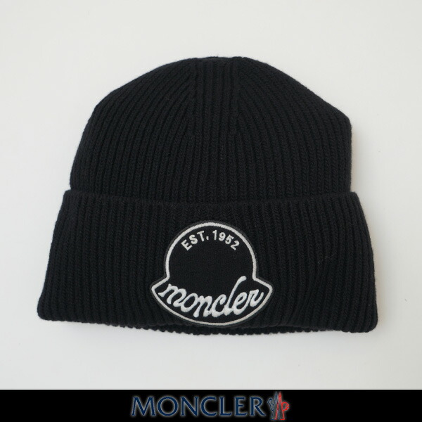MONCLER(モンクレール) ニットキャップ ブラック K2 091 3B00029 M1242