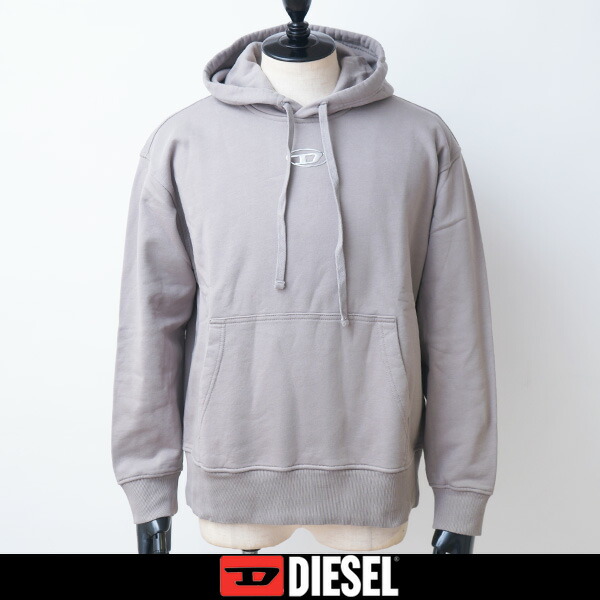 DIESEL(ディーゼル)パーカー薄墨色A09856 0BMBJ 9BX