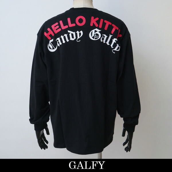 GALFY(ガルフィー) ロングTシャツ ブラック 161010