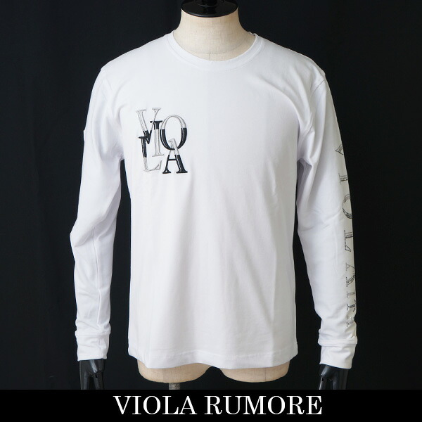 VIOLA rumore(ヴィオラルモア)ロングTシャツ長袖ＴシャツホワイトY62200｜インポートshop ＴＡＩＳＥＩＤＯ