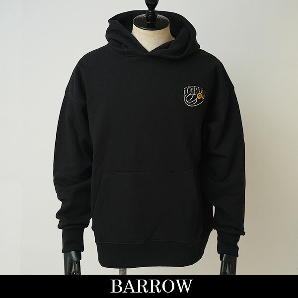 BARROW(バロー) パーカー ブラック F5BWUAHS051