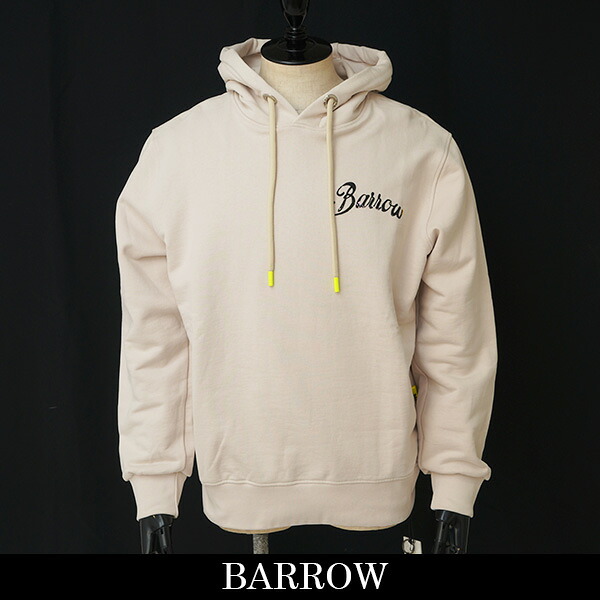 BARROW(バロー)パーカーベージュF3BWUAHS167 BW009