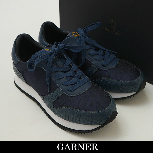 GARNIER(ガルニエ)スニーカーネイビー4026005011