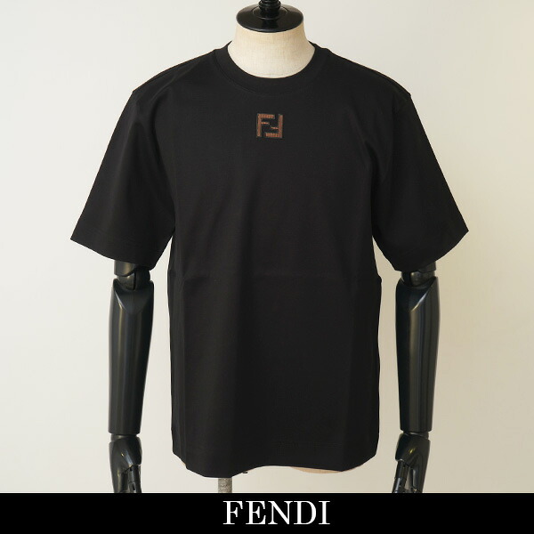 FENDI(フェンディ) 半袖Tシャツ ブラック FY0936-AW0R-F1UL6