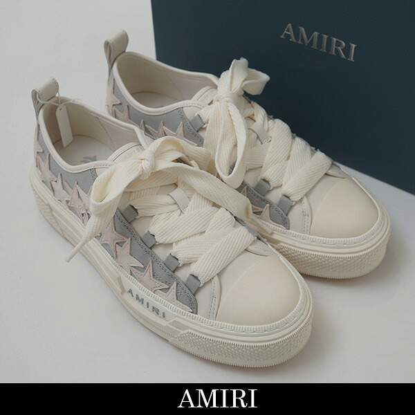AMIRI (アミリ)スニーカー薄墨色系AMSNSN1051( STARS COURT LOW)