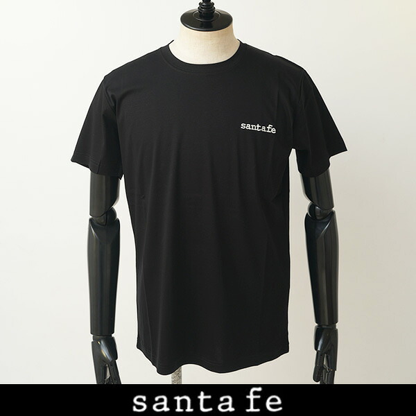 SANTAFE(サンタフェ)半袖Tシャツブラック×ホワイト0200 261 85825|インポートshop TAISEIDO