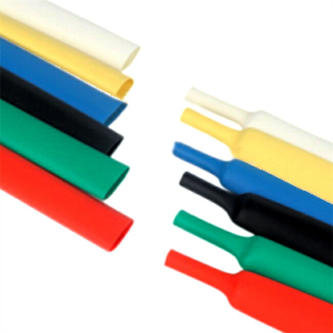 TaiSeiDC 熱収縮チューブ 収縮率3:1 絶縁チューブ 選べる規格 3/1mm 4.8/1.6mm 6/2mm 9/3mm 12/4mm 19/6mm 24/8mm 40/13mm 二層構造 接着剤付き 防水 ケーブル被覆 ケーブル保護 摩擦保護 断線防止 長さ1m 6色選択（ 黒 白 青 赤 黄 緑 ）画像