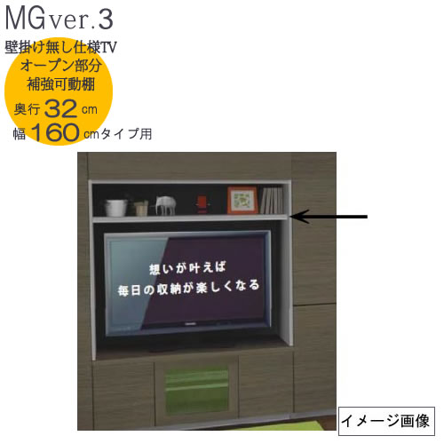 【楽天市場】壁面収納 MIEL-3/ミール ミニタイプキャビネット mini ...