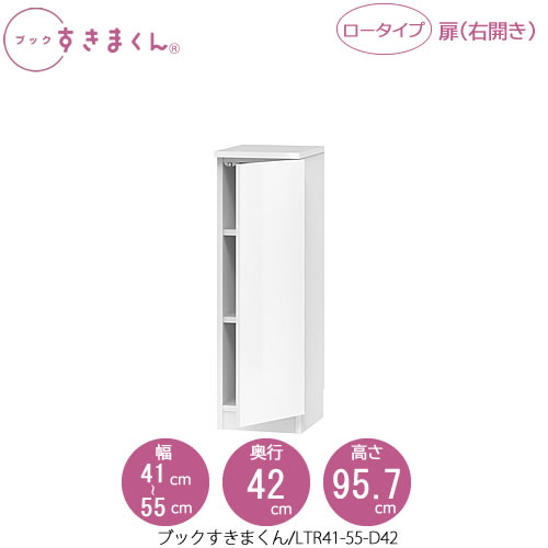 ブックすきまくん　BSD LTR41-55/D42 リビング 書斎 書棚 壁面収納 組合せ｜家具・インテリアのルームズ大正堂