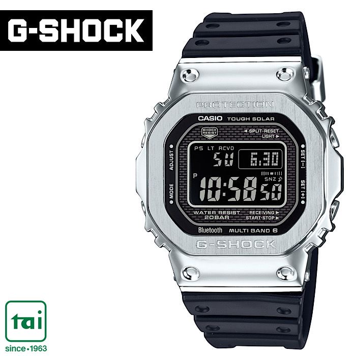 魅力的な Casio G Shock Origin Gmw B5000 1jf タフソーラー 電波 ソーラー電波 Bluetooth ブルートゥース スマートフォンリンク ワールドタイム 腕時計 銀色 黒 シルバー ブラック カシオ ジーショック タイ時計店 即納最大半額 Www Faan Gov Ng