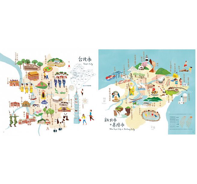 楽天市場 台灣地圖 台湾地図の絵本 台湾セレクション