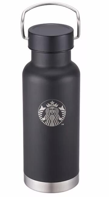 2026　NEW!台湾スターバックスブラック・レーザー彫刻 サイレン ステンレスボトル　starbucks coffee 台湾スタバ｜台湾セレクション