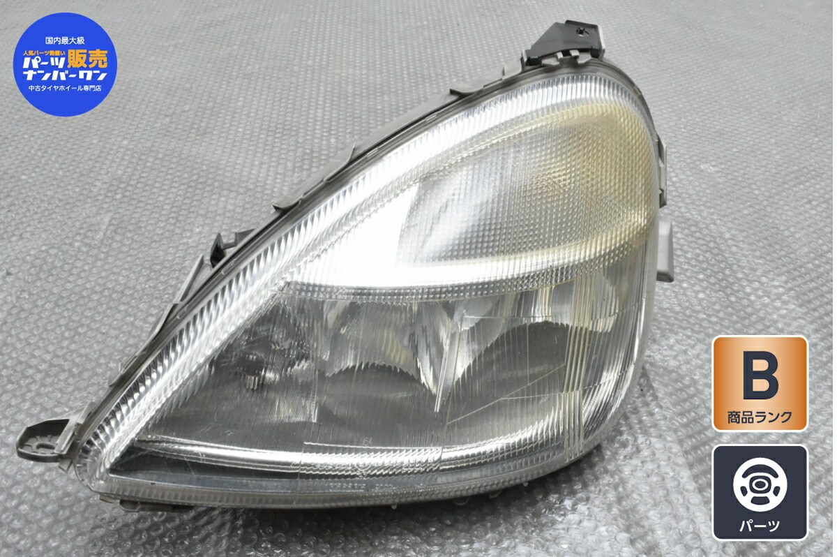 中古 ベンツ W168 Aクラス 純正 左側 1点 ヘッドライト レンズ 品番：A1688201161 4,335円