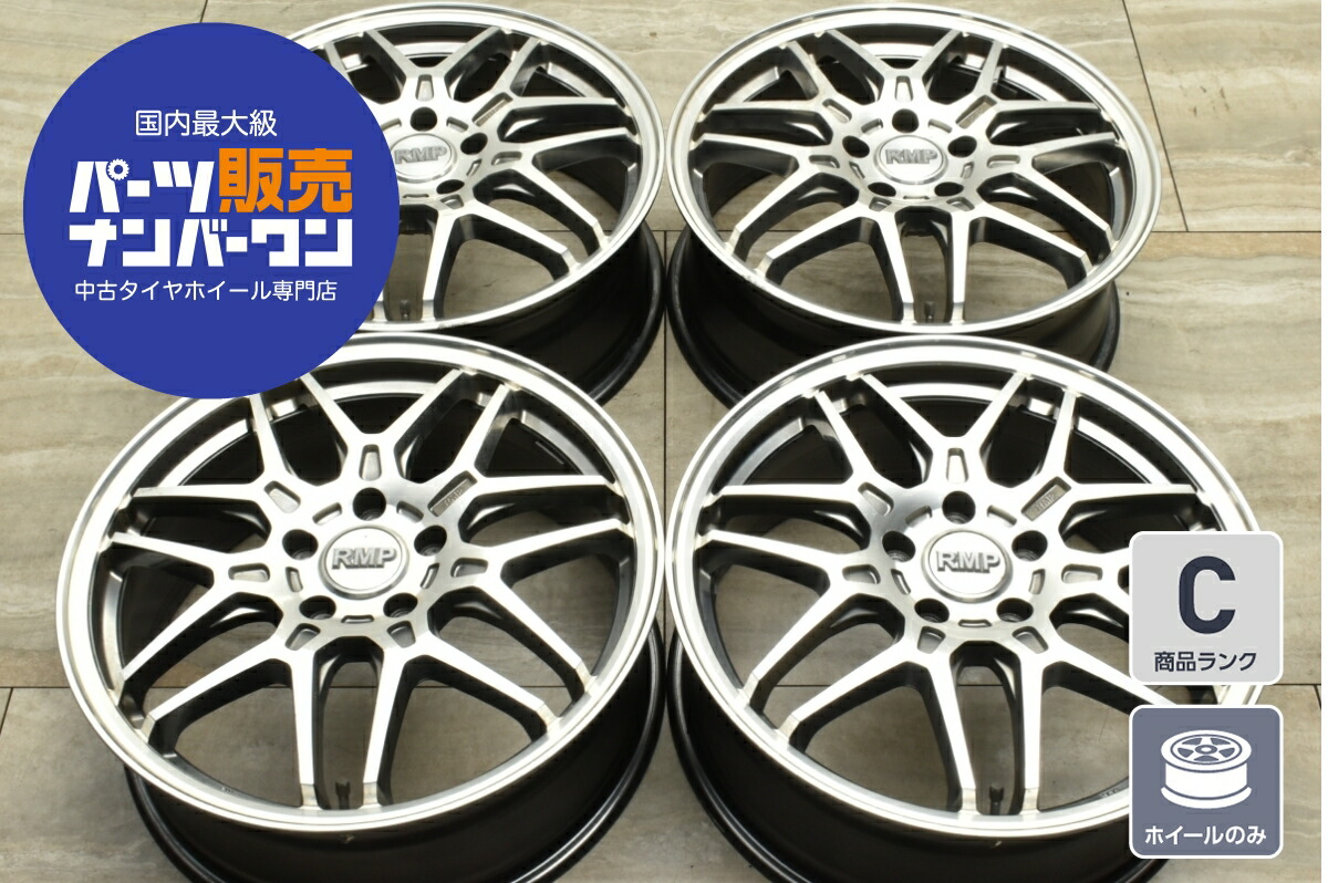 楽天市場】【中古】中古ホイール 18インチ 4本セットMANARAY SPORT