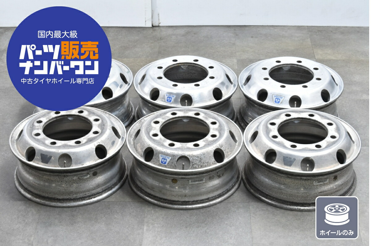 楽天市場】中古 ホイール ALCOA アルコア 6本セット 17.5インチ 6J 135