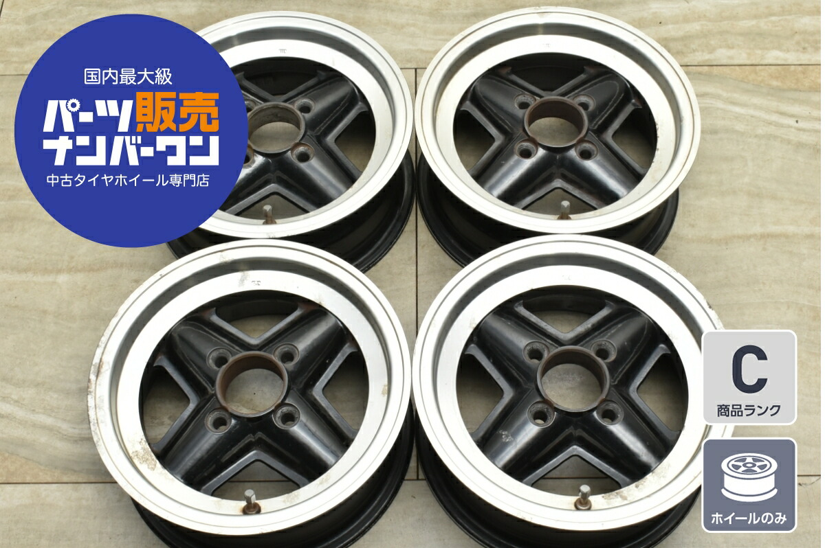 ローバーミニ用　10インチアルミホイール4本セット ローバーミニ ROSE PETAL 4.75J 10インチ 4本セット : SAMIMPORT