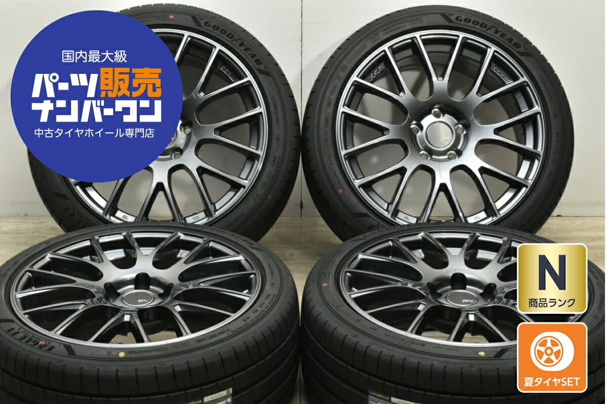 楽天市場】中古 BBS タイヤホイールセット 4本セット 18インチ 8.5J×18 