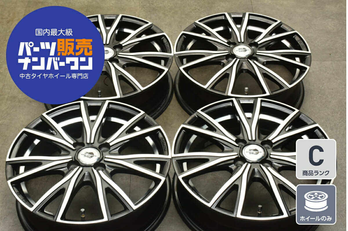 楽天市場】【中古】中古ホイール 16インチ 4本セットクリムソン LINEA