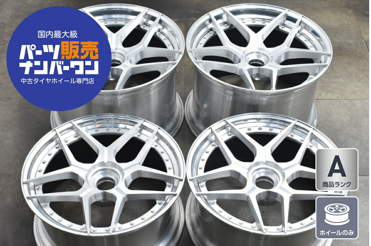 楽天市場】中古 ホイール BCフォージド 4本セット 20インチ NaNJ +42