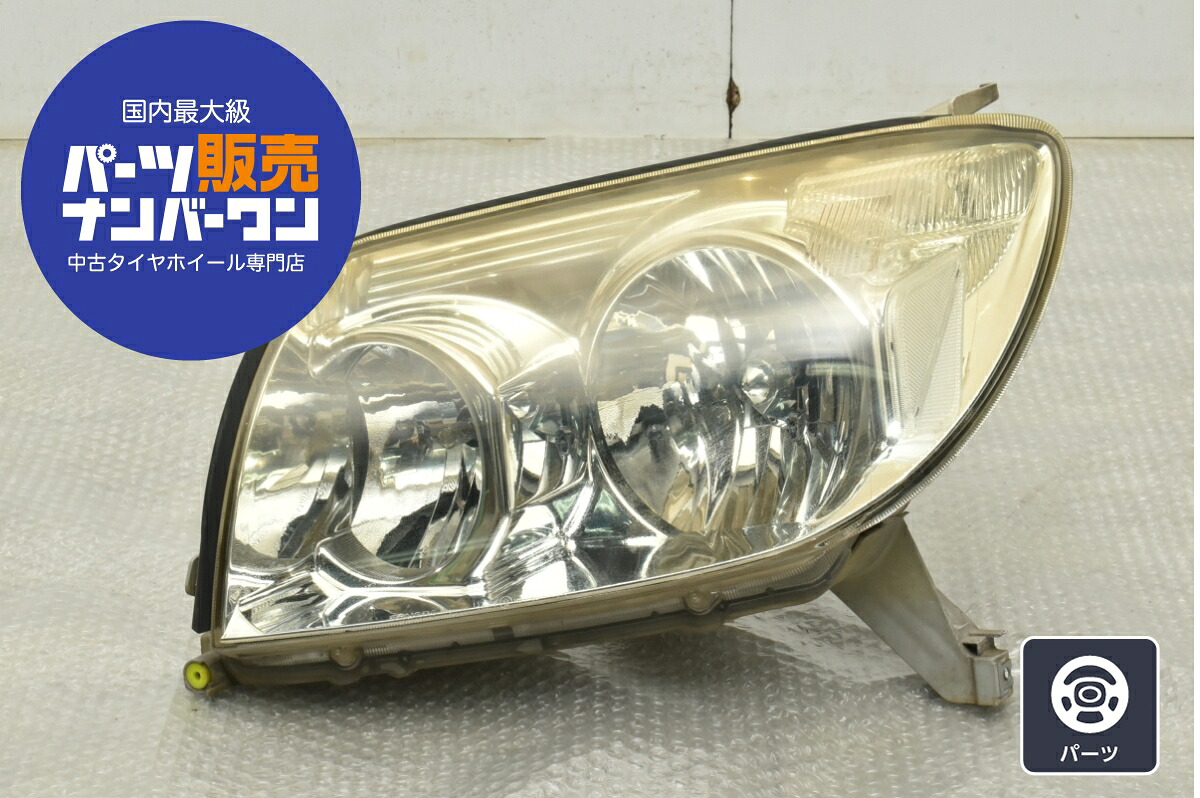 中古 トヨタ 215 ハイラックスサーフ 純正 ヘッドライト 左側 助手席側 KOITO 35-96