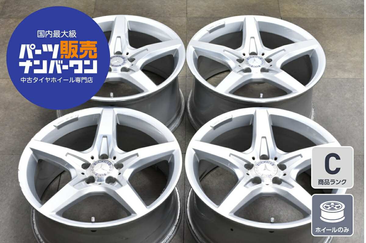 楽天市場】19x8.0 60 112-5穴メルセデス・ベンツ純正 中古ホイール 4本