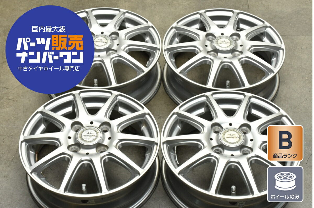 楽天市場】【中古】中古ホイール 13インチ 4本セットダイハツ純正13x4J 
