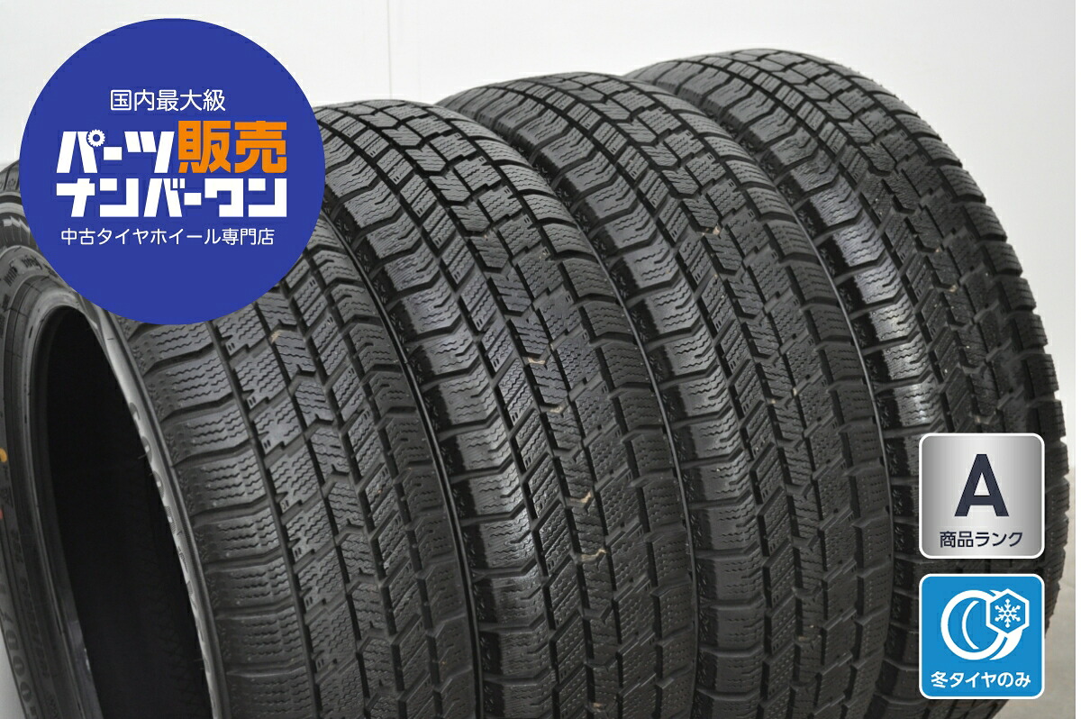 中古 グッドイヤー スタッドレスタイヤ 4本セット 155/65R14 75Q【 アイスナビ8 】