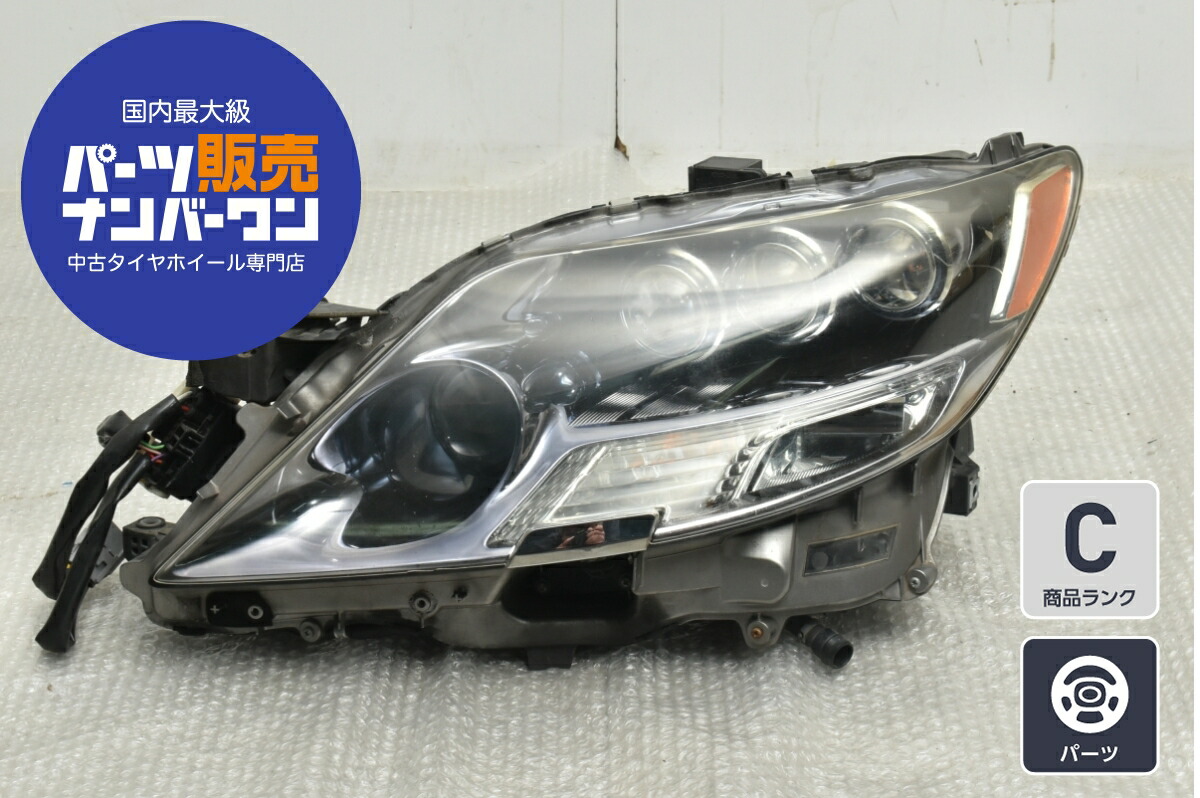 中古 レクサス LS600h 純正 LED ヘッドライト 左側 助手席側 3眼 品番：KOITO 50-95 刻印：タ