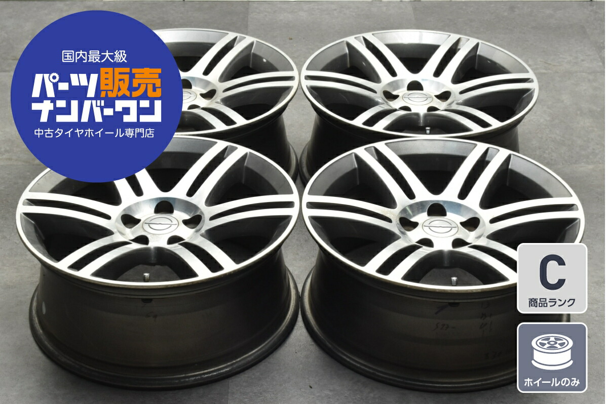 中古 ホイール クライスラー 4本セット 18インチ 7.5J×18+24 PCD 115 ホイールのみ