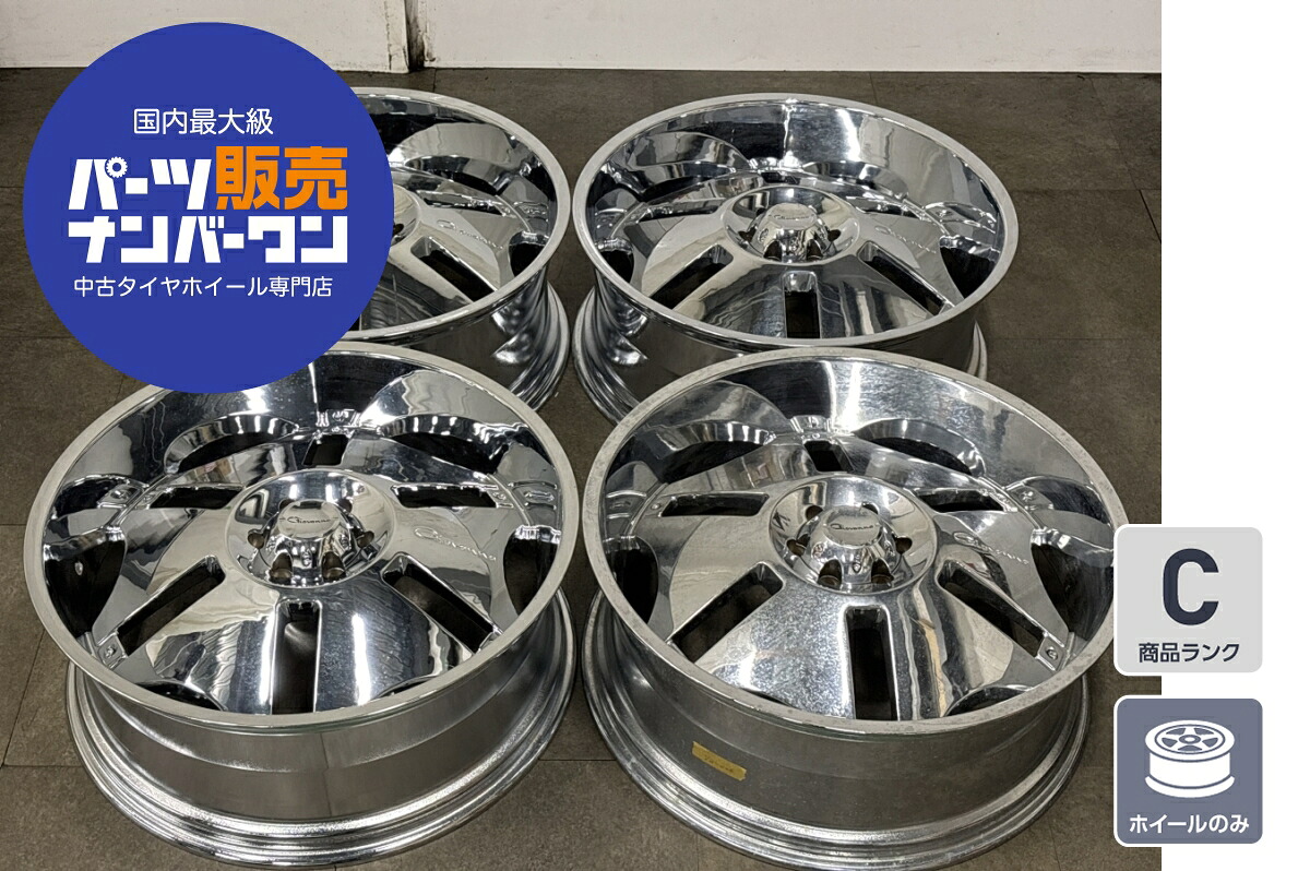中古 ホイール GIOVANNA 4本セット 26インチ 10.0J&times;26+30 PCD 135 ホイールのみ ｜中古 タイヤ ホイールのカイショー