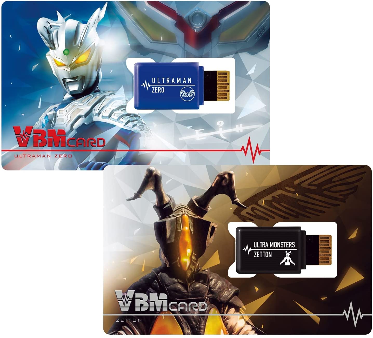 VBMカードセット ウルトラマンvol.1 ウルトラマンゼロ&ゼットン画像