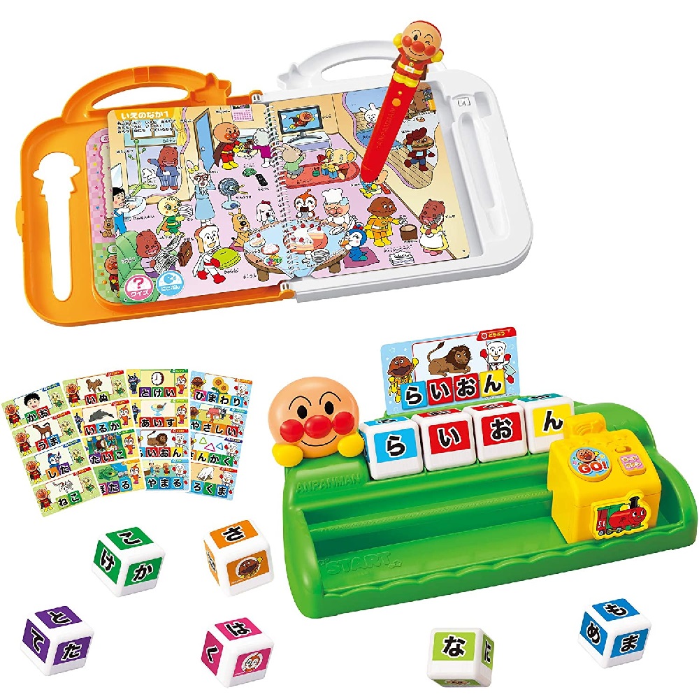 アンパンマン にほんごえいご二語文も アンパンマンおしゃべりいっぱい ことばずかんsuperdx ことばをつくろう アンパンマン おしゃべり もじキューブはじめてのことば ひらがなギフトセット Cdm Co Mz