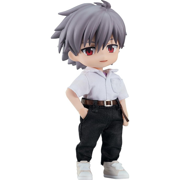 ねんどろいどどーる ヱヴァンゲリヲン新劇場版 渚カヲル ノンスケール 布&磁石&プラスチック製 塗装済み可動フィギュア