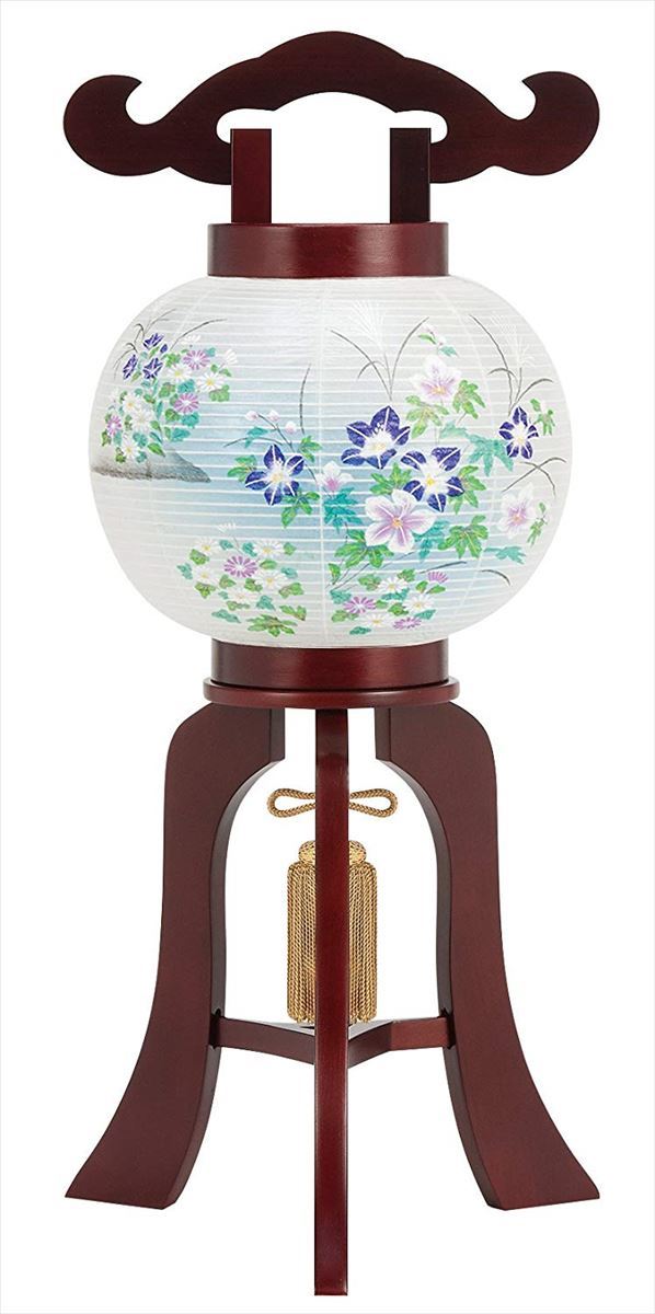 19376円 【第1位獲得!】 絹重絵 さくら6号 菊 一対 2個入 高さ47cm ライト付 NO39D9