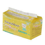 【まとめ買い・24個セット/ケース販売】 ●【オーサワ】 ナチュラムーン　生理用ナプキン（多い日の昼用羽なし）　（18個入）