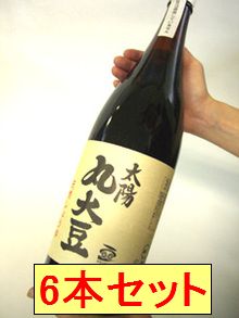 【まとめ買い（1.8L×6本セット）】<BR>【常温便送料込み/★同梱不可】<BR>太陽醤油　丸大豆　天然醤油　（1.8L）<br>※埼玉県産契約栽培丸大豆・小麦使用　天然醸造（HZ)　<BR>※単品配送