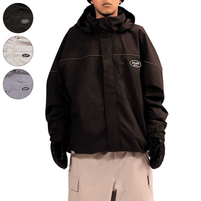 楽天市場】25-26 SCAPE エスケープ スノボ ウェアー DERBY JACKET