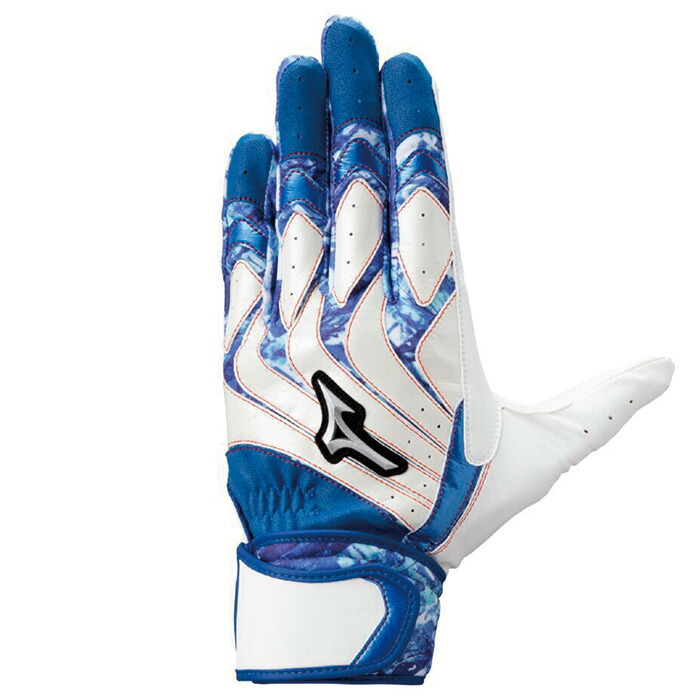 Mizuno ミズノ グローブ モーションアークUF レプリカ 両手用 ホワイト×ブルー 1EJEA56201