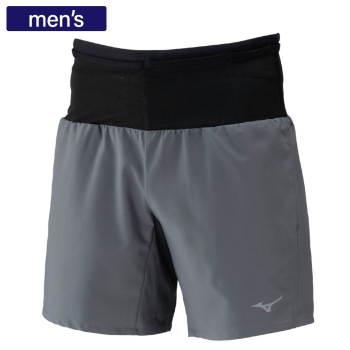 Mizuno ミズノ ランニングパンツ マルチポケットパンツ プラス 7インチ メンズ グレー J2MBC011