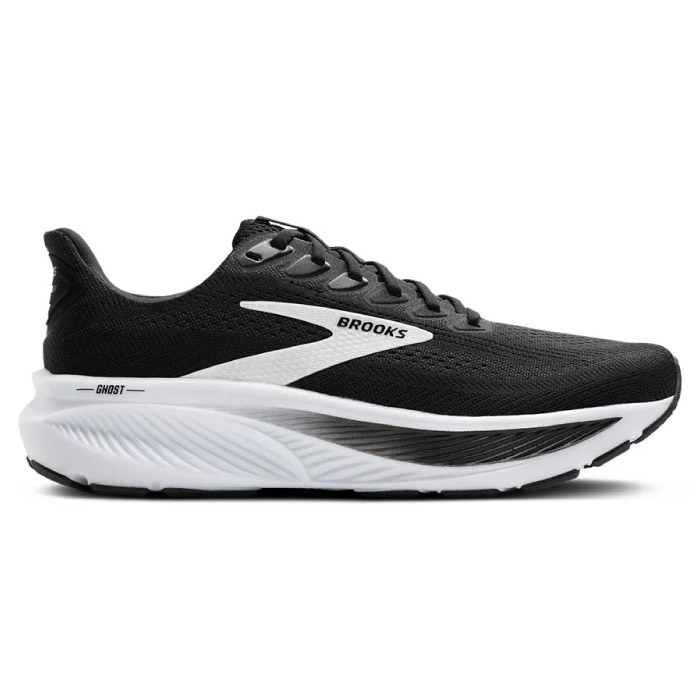BROOKS ブルックス ランニングシューズ Ghost17 ゴースト17 メンズ ブラック/ホワイト BRM4423-BLK/W 【BLKS25FW】